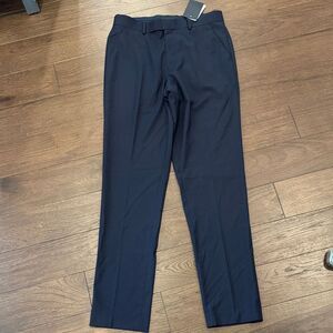 ASOS Men's Navy Dress Pants NWT Straight Leg 32” W x 38” L